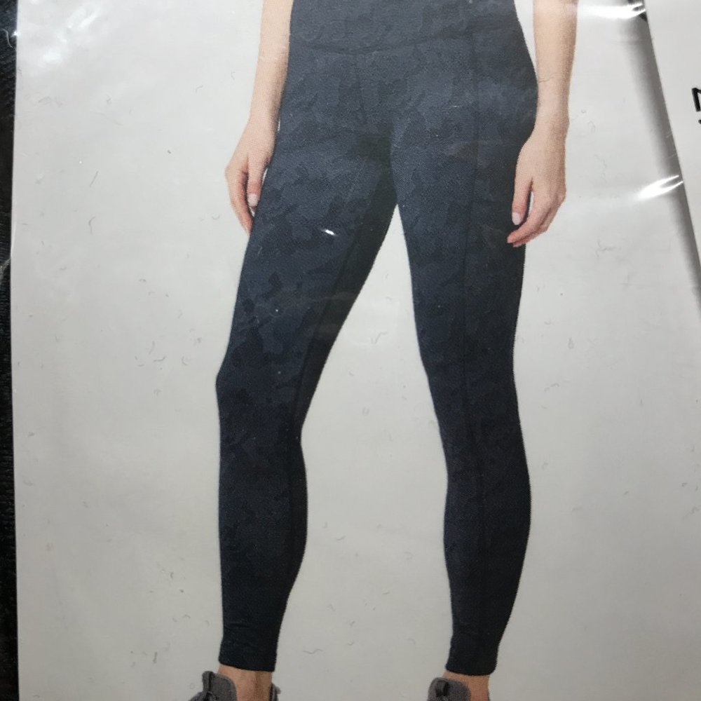 Mondetta Ladies Brushed Jacquard Legging Moisture Wicking Yoga Athletic Pants